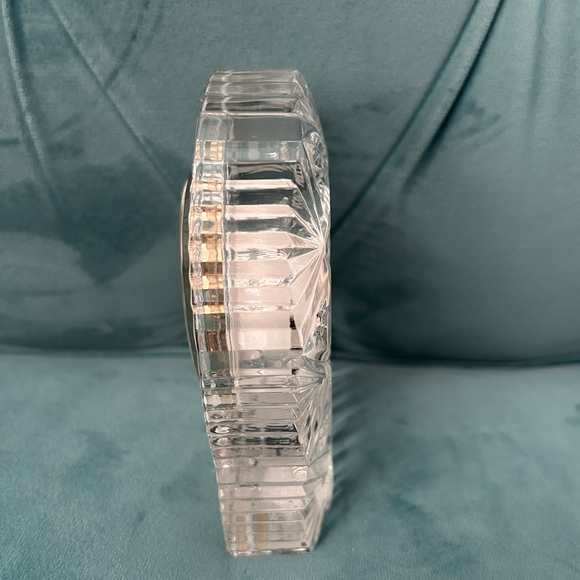 Staiger West Germany Crystal Desk Clock - Picture 2 of 5